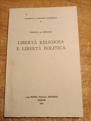 Baruch spinoza libertà - spinoza,