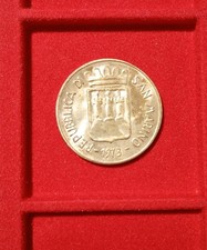 500 LIRE PACE -REPUBBLICA DI SAN MARINO 1973 ARGENTO FDC