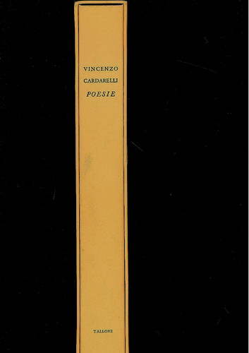 Vincenzo cardarelli poesie - vincenzo, cardarelli.