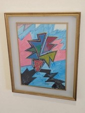 Ugo Nespolo (1941) - Astratto