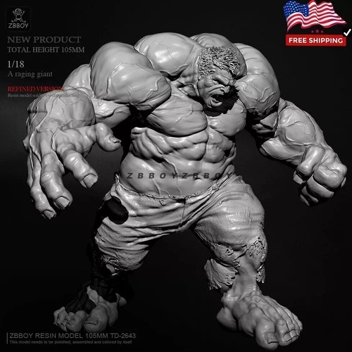 Modellino resina hulk - modellino, in