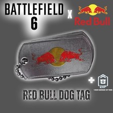 Battlefield 6 - BF6 - Red Bull Dog Tag Limited Esclusivo Codice Digitale Ricevuta