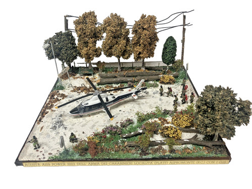 Italeri diorama elicottero