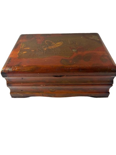 Scatola porta posate - , legno