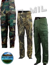 Pantalone da Caccia Bosco Lavoro dalla 46 alla 64 Verde, Mimetico