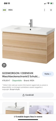 Mobile bagno ikea - da,