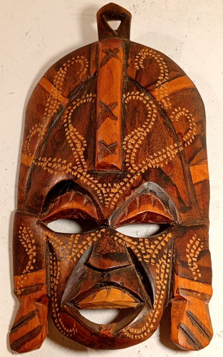 Maschera tribale africana - africana, in