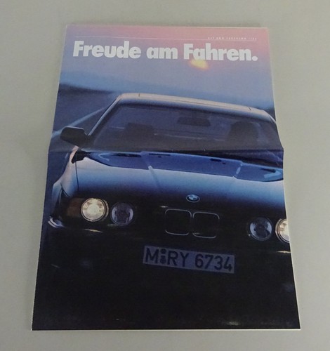 Brochure bmw e30 e34 - brochure,
