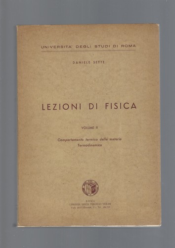 Lezioni fisica vol - lezioni, di