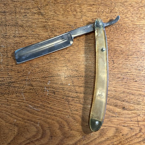 Rasoio dritto vintage - , dubl