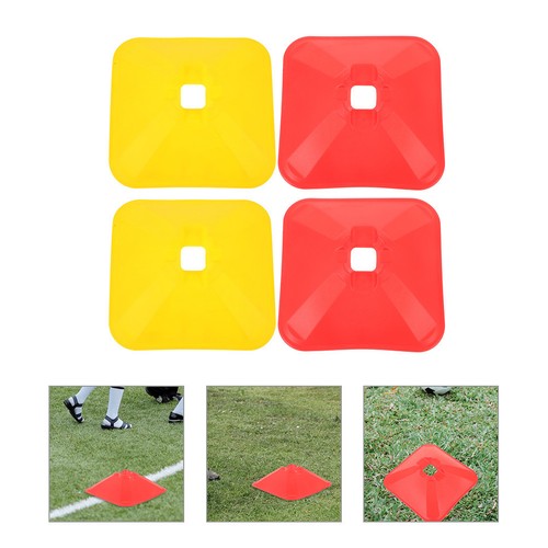 4pz coni calcio colorati - calcio,