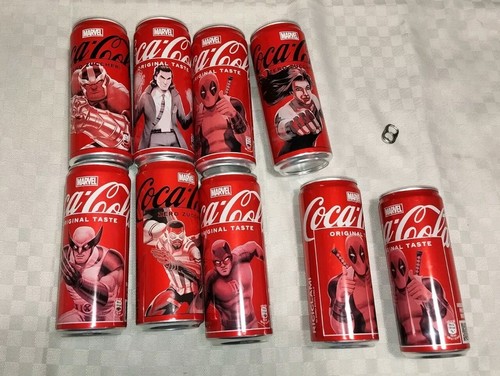 Lattine coca cola vuote - lattine,