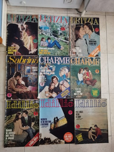 Lotto9pezzi fotoromanzi - lotto9pezzi,