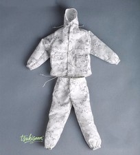 White Snow Combat Coat Pants