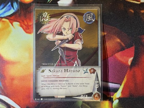 Carta ninja naruto ccg tcg - carta,