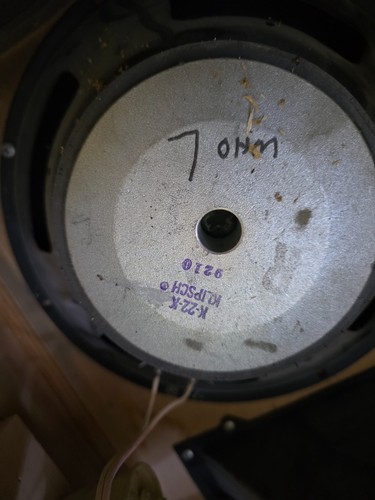 Klipsch woofer original - klipsch,