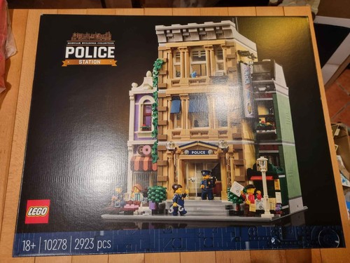 Lego 10278 stazione - lego, polizia
