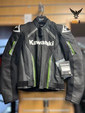 Kawasaki giacca pelle moto - kawasaki,