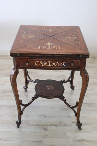 Tavolo gioco palissandro - da,