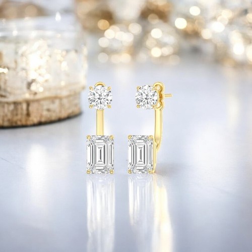 Orecchini con diamanti oro