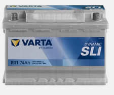 BATTERIA  AUTO VARTA E11 74AH
