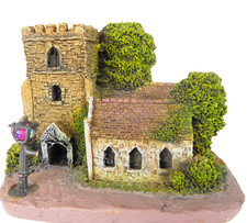 "Village Church" 1980 resina