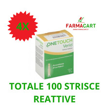 100 STRISCE MISURAZIONE GLICEMIA ONETOUCH VERIO