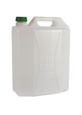 Tanica in Plastica per Alimenti Acqua Vino Olio Fusto Bidone 20 Litri con Tappo