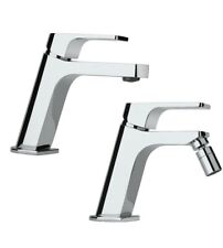RUBINETTERIA BAGNO MISCELATORI SET LAVABO E BIDET CROMO PAINI ATACAMA CROMO 