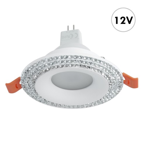 Faretto 12v incasso bianco - 12v,