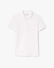 Lacoste Polo Donna Bianca