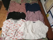 Lotto 6 Maglie Canotte Donna