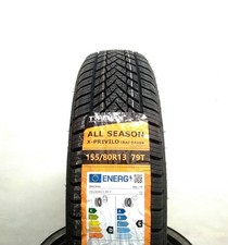 Coppia Tracmax 155/80 R13 82T X-Privilo Trac Saver pneumatici nuovi 4 Stagione