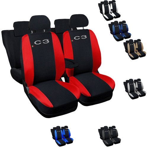 Set pezzi coprisedili auto - coprisedili,
