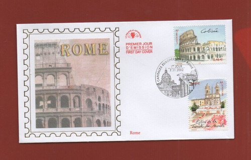 Fdc 2002 roma rif - -, (rif