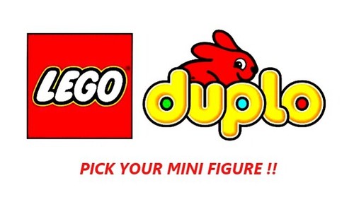 Lego minifigure duplo - -,
