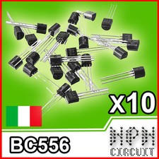 10X BC556 B TRANSISTOR PNP