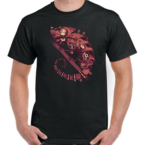 Steampunk shirt chameleon - steampunk, t-shirt,