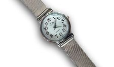 x Orologio Polso Donna Analogico Quarzo Moderno Fashion Silver Quad Bianco lac