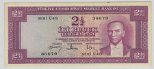 TURCHIA/TURCHIA 2 1/2 LIRA
