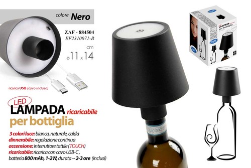 Lampada per bottiglia led - lampada,