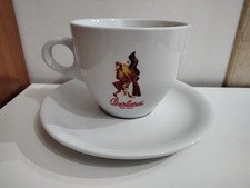 Tazzone BARBERAcaffe porta cialde zucchero completo di piatto 