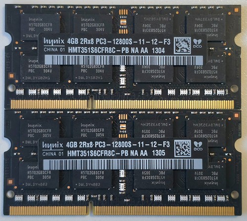 Ddr3 1600 mhz - gb, (2x4