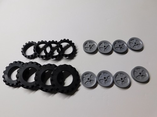 Set ruote pneumatici k nex - 8,