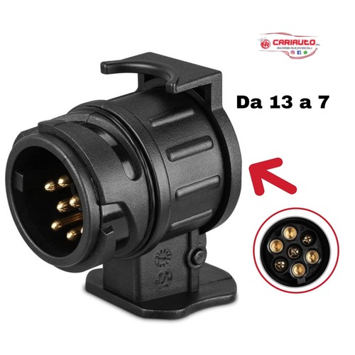 Adattatore a 7 - adattatore, da