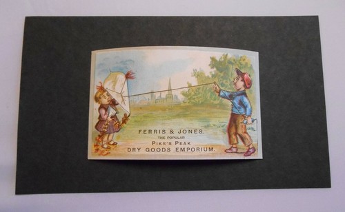 Victorian trade card - trade, &