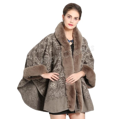 Poncho donna pelliccia - , di