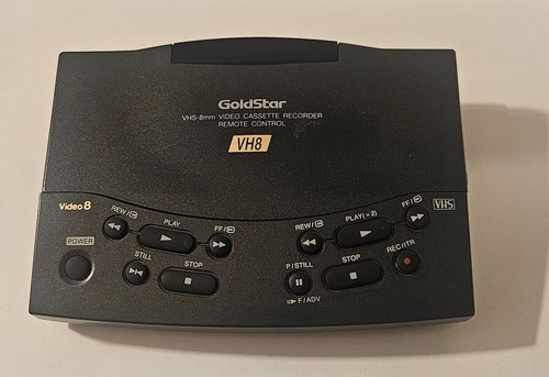 Goldstar vh8 vhs - goldstar, vhs-8mm