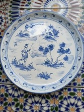 ANTICO PIATTO CERAMICA ALBISOLA