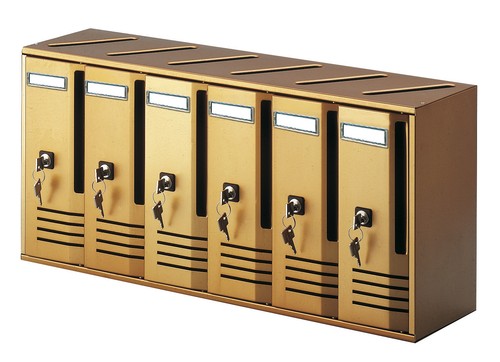 Cassetta postale alubox cubo - alubox,
